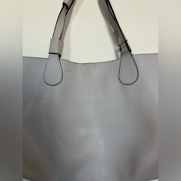 Noir Luxe | mid size grey tote - Picture 3 of 6